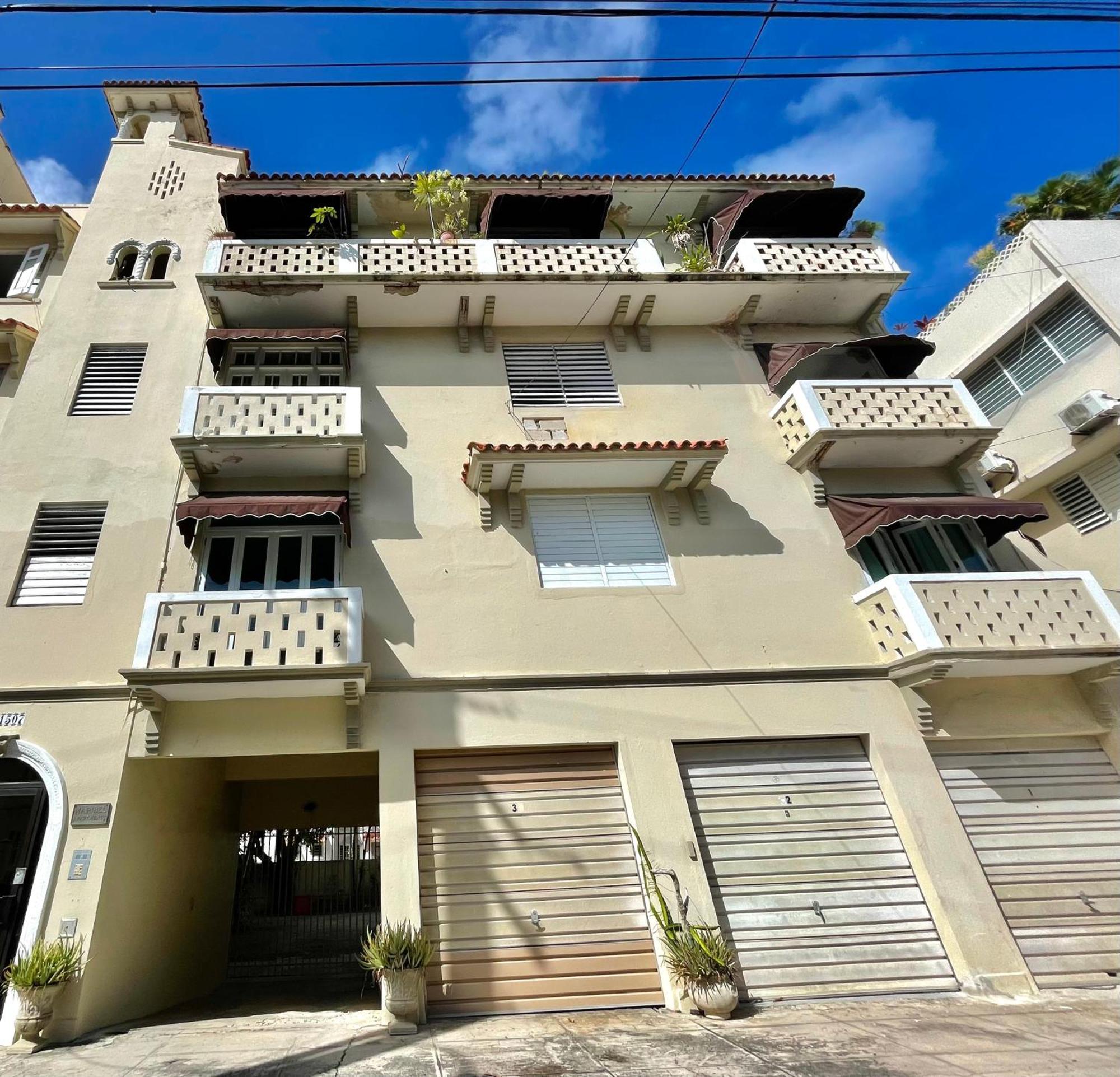 Fresh Tropical Colonial Style Walk-Up- Rooftop Terrace- Beach View San Juan Exterior photo